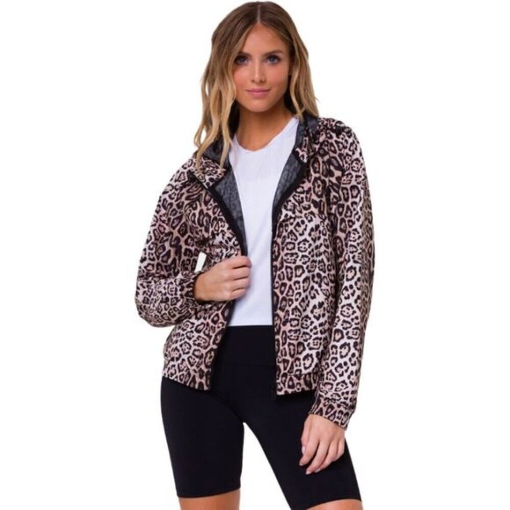 ONZIE Breakaway Jacket Leopard NWT​​